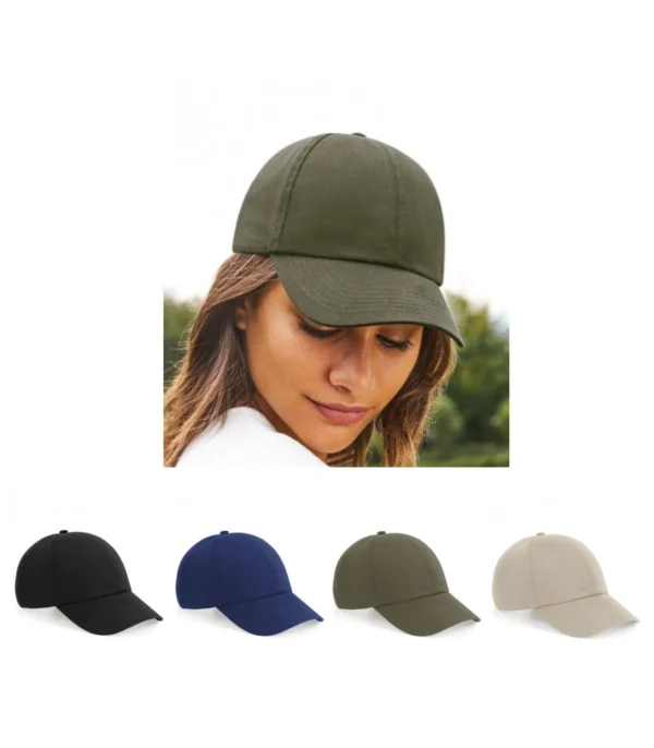 Beechfield BB54 Organic Cotton 6 Panel Cap
